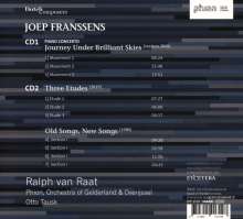 Joep Franssens (geb. 1955): Klavierkonzert "Journey under brilliant Skies", 2 CDs