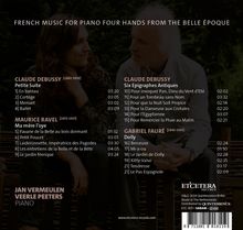 Jan Vermeulen &amp; Veerle Peeters - French Music For Piano Four Hands From The Belle Epoque, CD