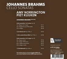 Johannes Brahms (1833-1897): Cellosonaten Nr.1 &amp; 2, CD