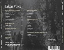 Sarah Miller - Taken Voice, CD