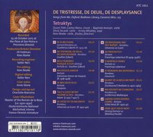 De Tristresse, De Deuil, De Desplaysance, CD