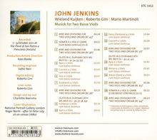 John Jenkins (1592-1678): Musick for Two Basse Violls, CD