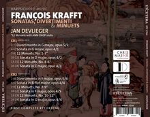 Franciscus (Francois-Joseph) Krafft (1721-1795): Sämtliche Werke für Cembalo, 2 CDs