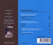 Frank Martin (1890-1974): Cellokonzert, CD