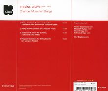 Eugene Ysaye (1858-1931): Kammermusik für Streicher, CD