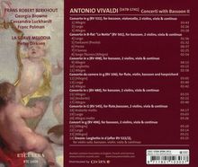 Antonio Vivaldi (1678-1741): Fagottkonzerte RV 106,480,496,498,501,531,545, CD