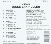 Jesse van Ruller (geb. 1972): Views, CD