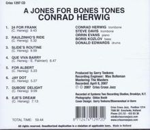 Conrad Herwig (geb. 1959): A Jones For Bones Tones, CD