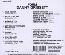 Danny Grissett: Form, CD