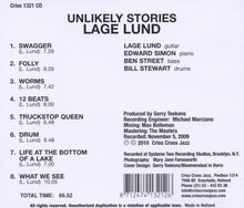 Lage Lund (geb. 1978): Unlikely Stories, CD