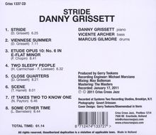 Danny Grissett: Stride, CD