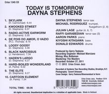 Dayna Stephens (geb. 1978): Today Is Tomorrow, CD