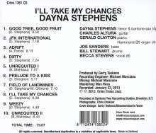Dayna Stephens (geb. 1978): I'll Take My Chances, CD