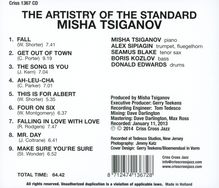 Misha Tsiganov: The Artistry Of The Standard, CD