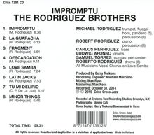 The Rodriguez Brothers: Impromptu, CD