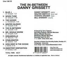 Danny Grissett: The In-Between, CD