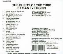 Ethan Iverson (geb. 1973): The Purity Of The Turf, CD