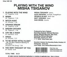 Misha Tsiganov: Playing With The Wind, CD