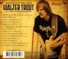 Walter Trout: Unspoiled By Progress - 20th Anniversary, CD