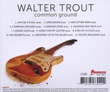 Walter Trout: Common Ground, CD