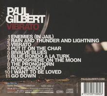 Paul Gilbert: Vibrato, CD