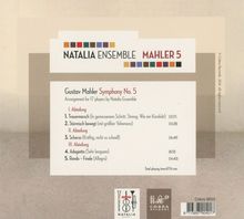 Gustav Mahler (1860-1911): Symphonie Nr.5 (arr. für Ensemble), CD
