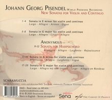 Johann Georg Pisendel (1687-1755): Violinsonaten, CD