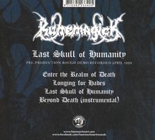 Runemagick: Last Skulll Of Humanity, CD