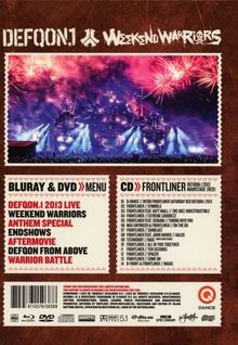 Defqon.1 Festival 2013 (Blu-ray + DVD + CD), 1 DVD, 1 Blu-ray Disc und 1 CD