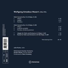 Wolfgang Amadeus Mozart (1756-1791): Violinkonzerte Nr.3 &amp; 4, CD