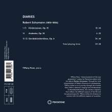 Robert Schumann (1810-1856): Klavierwerke "Diaries", CD
