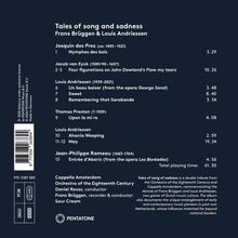 Frans Brüggen - Tales of Song and Sadness, CD