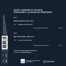 RAVEL: DAPHNIS ET CHLOÉ & STRAVINSKY: LE SACRE DU PRINTEMPS. Dirigiert vom Orchestre symphonique de Montréal, Rafael Payare.