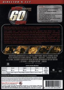 Nur noch 60 Sekunden (Director's Cut), DVD