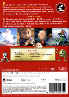 Pixars komplette Kurzfilm-Collection Vol. 1, DVD