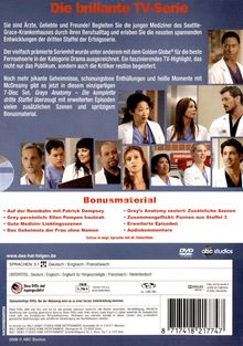 Grey's Anatomy Staffel 3, 7 DVDs