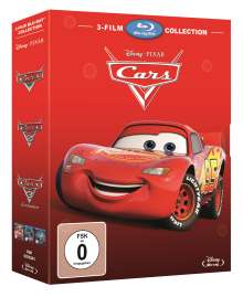 Cars 1-3 (Blu-ray), 3 Blu-ray Discs