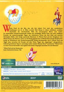 Die vielen Abenteuer von Winnie Puuh, DVD