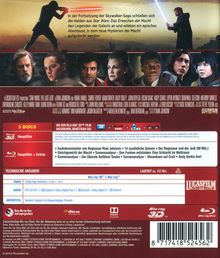 Star Wars 8: Die letzten Jedi (3D &amp; 2D Blu-ray), 3 Blu-ray Discs