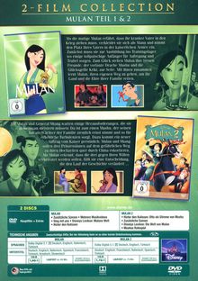 Mulan 1 &amp; 2, 2 DVDs