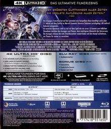 Avengers: Endgame (Ultra HD Blu-ray &amp; Blu-ray), 1 Ultra HD Blu-ray und 2 Blu-ray Discs