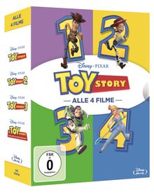 Toy Story 1-4 (Blu-ray), 4 Blu-ray Discs