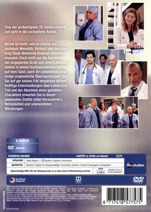 Grey's Anatomy Staffel 16, 6 DVDs