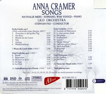 Anna Cramer (1873-1968): Lieder, Super Audio CD