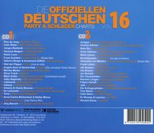 Die Offiziellen Deutschen Party &amp; Schlager Charts, 2 CDs