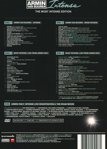 Armin Van Buuren: Intense (The Most Intense Edition) (4 CD + DVD), 4 CDs und 1 DVD