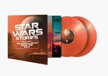Filmmusik: Star Wars Stories (Mandalorian, Rogue One &amp; Solo) (180g) (Limited Numbered Edition) (Amber Colored Vinyl), 2 LPs