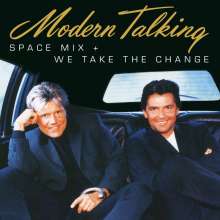 Modern Talking: Space Mix + We Take The Change (180g) (Limited Numbered Edition) (Silver Vinyl), Single 12"