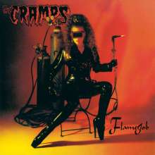 The Cramps: Flamejob (180g) (Limited Numbered Edition) (Translucent Blue Vinyl), LP