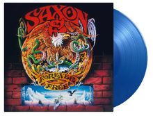 Saxon: Forever Free (180g) (Limited Numbered Edition) (Translucent Blue Vinyl), LP